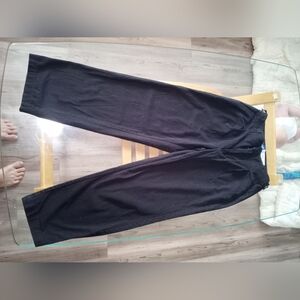 Old Navy Women's Black Boyfriend Straight Leg Pants